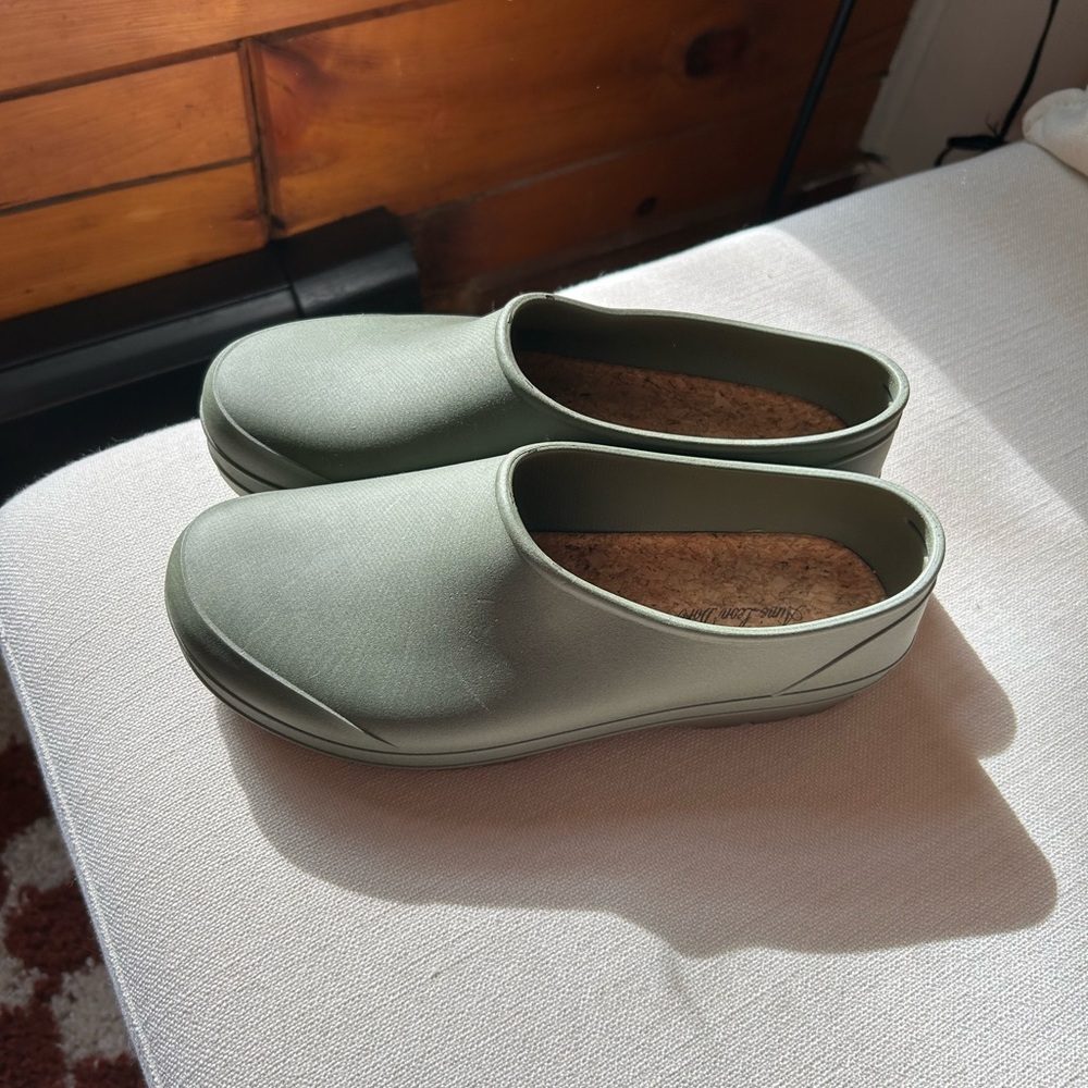 Aime Leon Dore Green Diner Clog